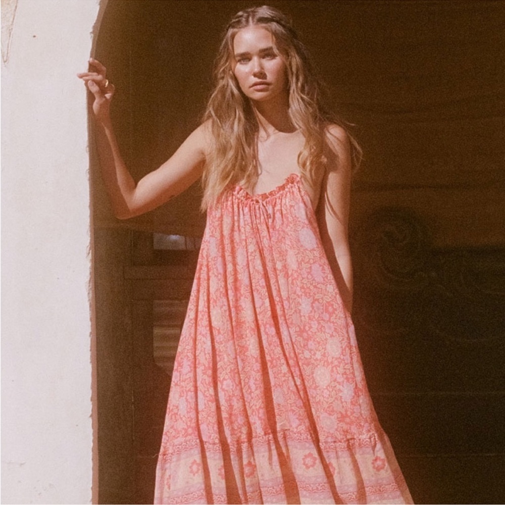 Spell and the Gypsy Love Story Strappy Midi Dress XL